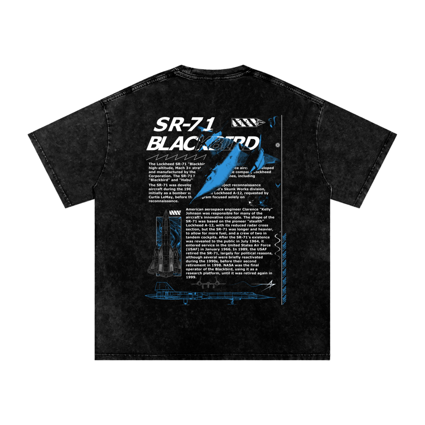 SR-71 Blackbird T-Shirt v1