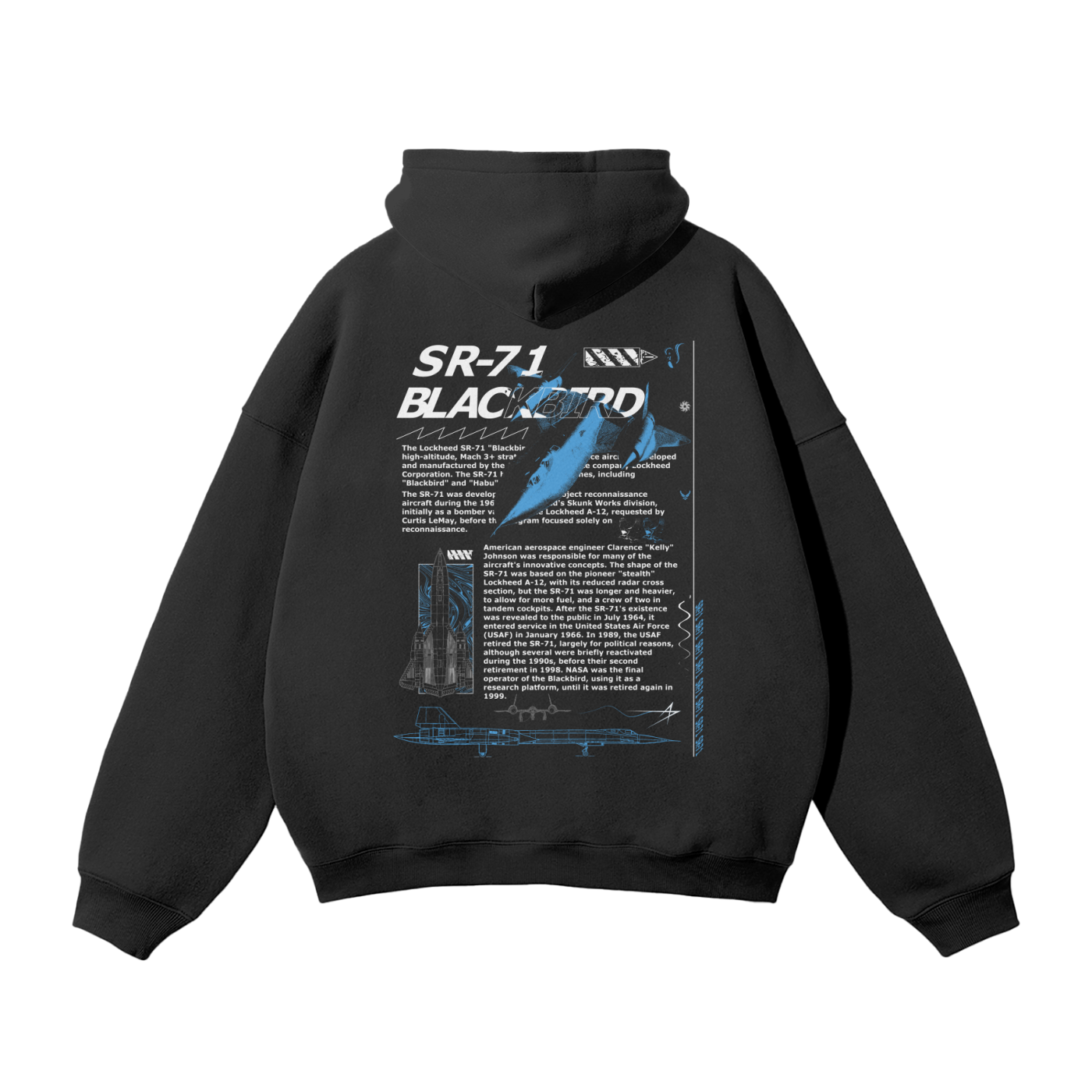 SR-71 Blackbird Hoodie v1